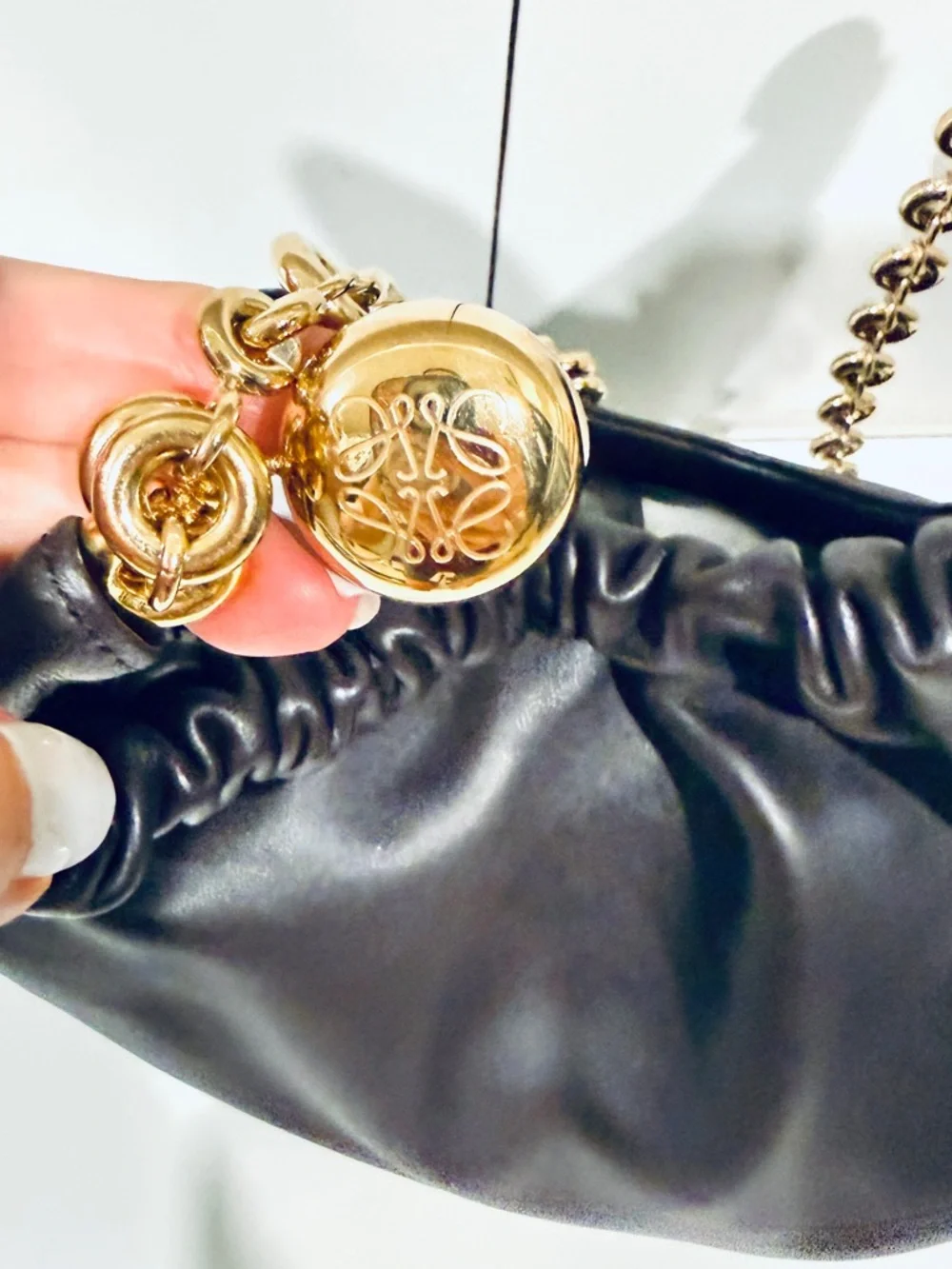 Loewe Squeeze Bag - Brown - size small - Picture 9 of 14